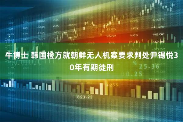 牛博士 韩国检方就朝鲜无人机案要求判处尹锡悦30年有期徒刑